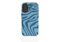 Blue Motion iPhone Case