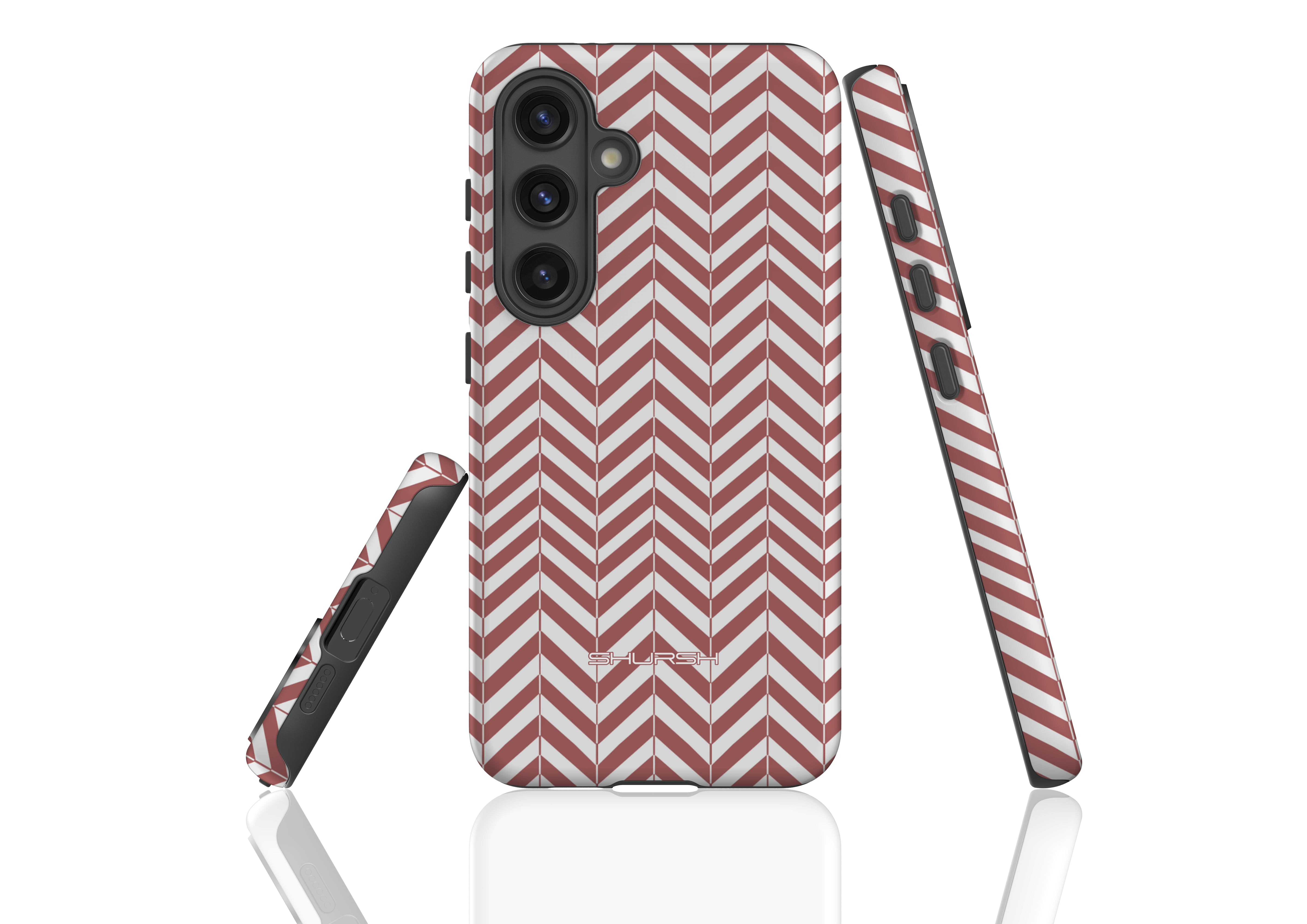 Maroon Peaks Samsung Case