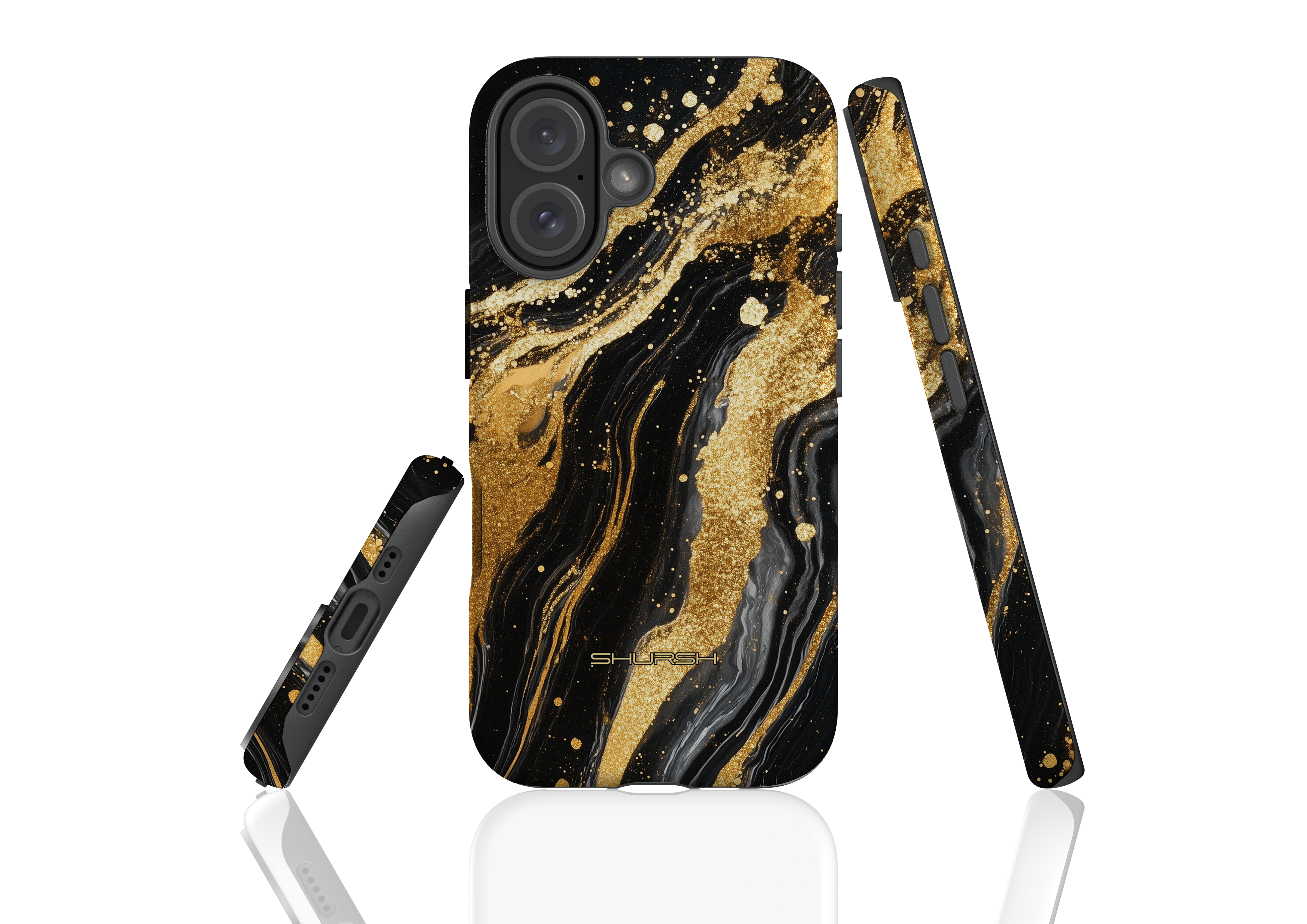 Gilded Stone iPhone Case