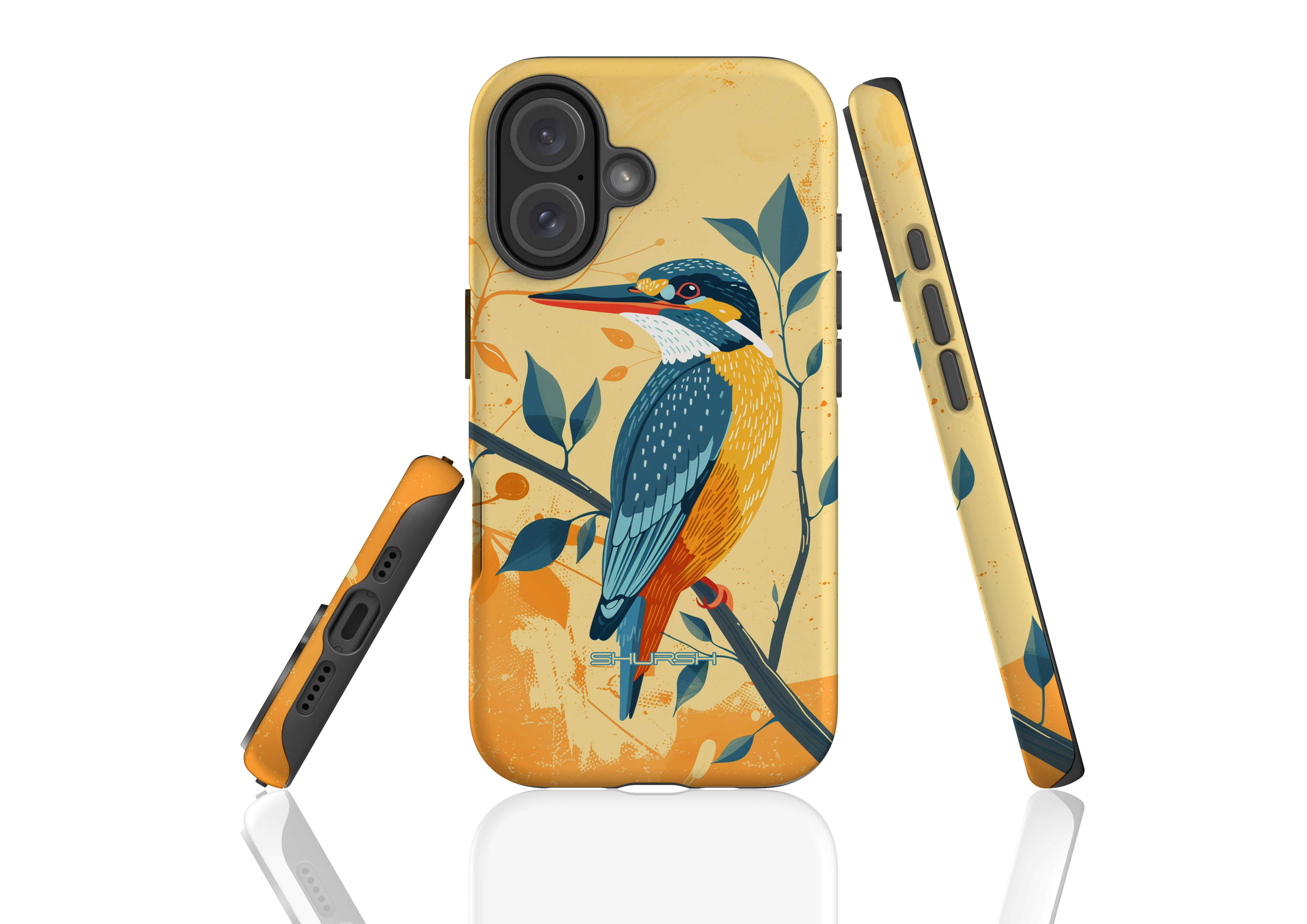 Kingfisher iPhone Case