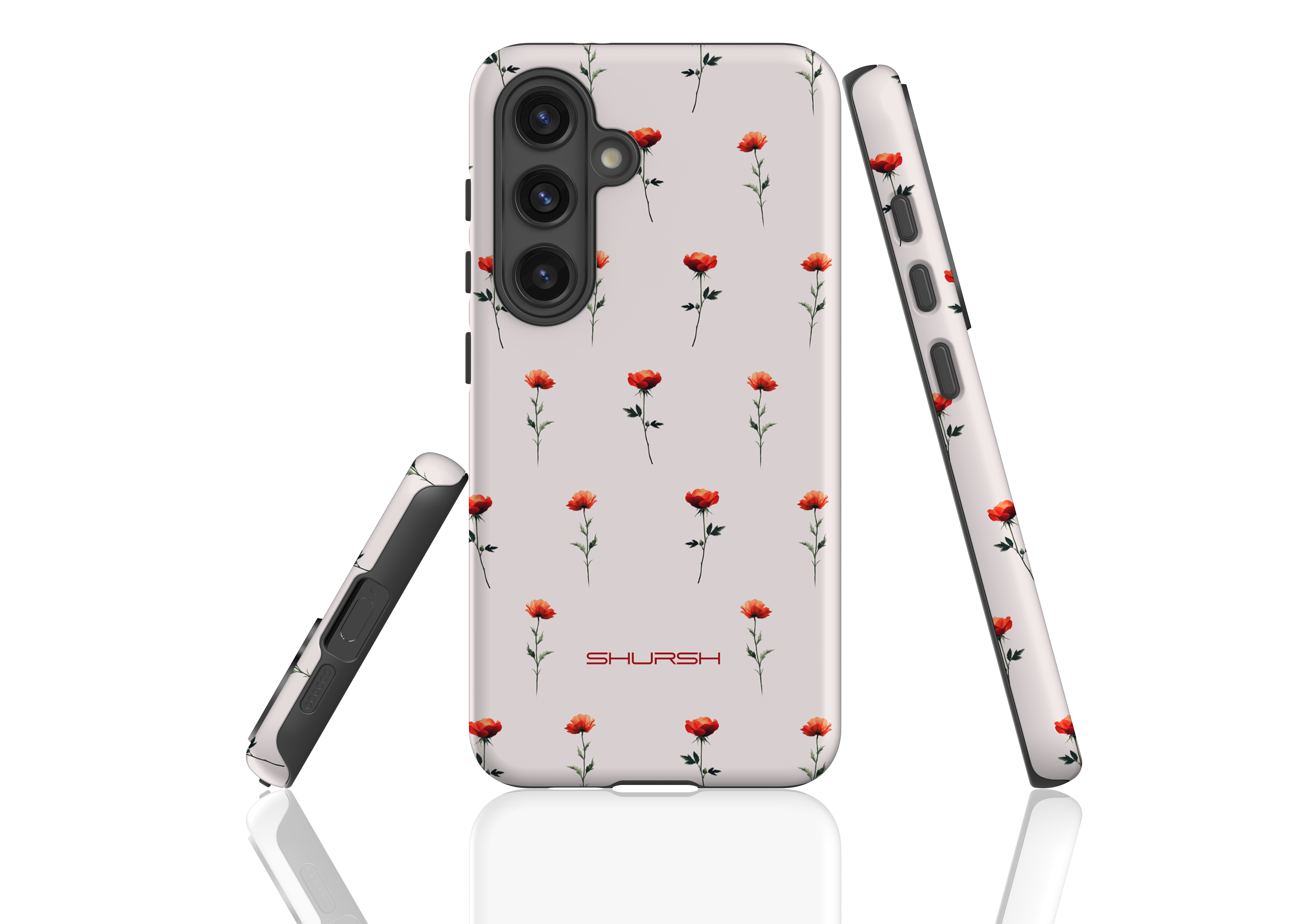 Poppy Rose Samsung Case